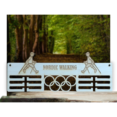 Wieszak na medale - NORDIC WALKING